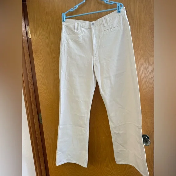 Citizens of Humanity Gaucho jeans trouser cream 32 NWT